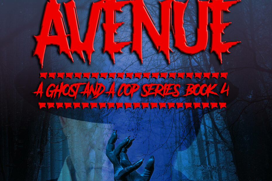 Hazzard Avenue cover: ghostly hand, skulls